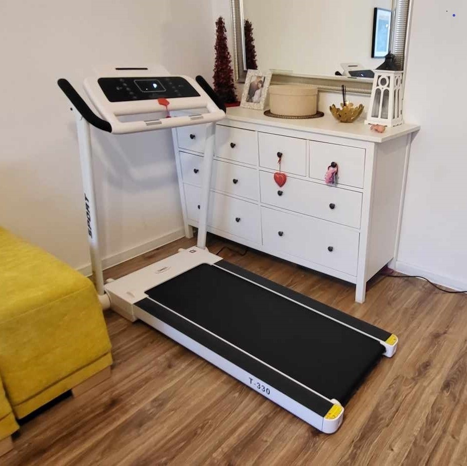 Bežecký pás HRS T-330 (sklopný systém, do 120kg, š. 42cm) - 9