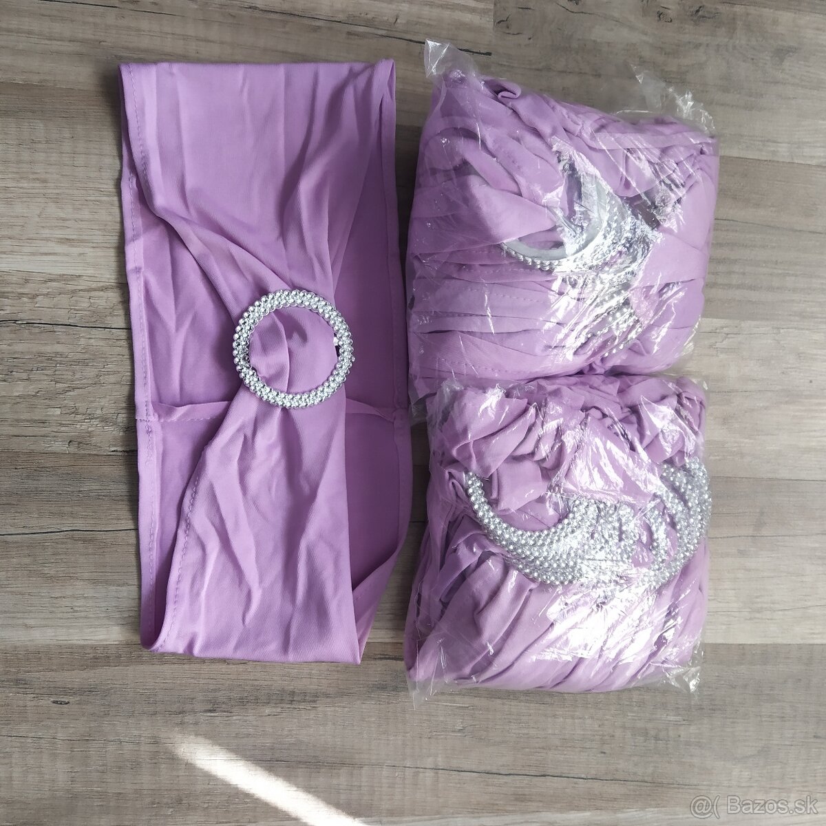 olivové mašle na stoličky - 9