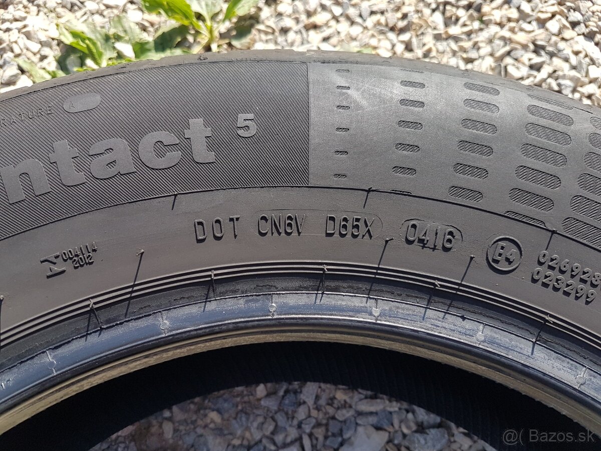 215/65 r16 letné pneumatiky 4ks Continental - 9