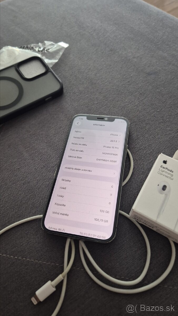 Apple iphone 12 pro 128gb sivy - 9