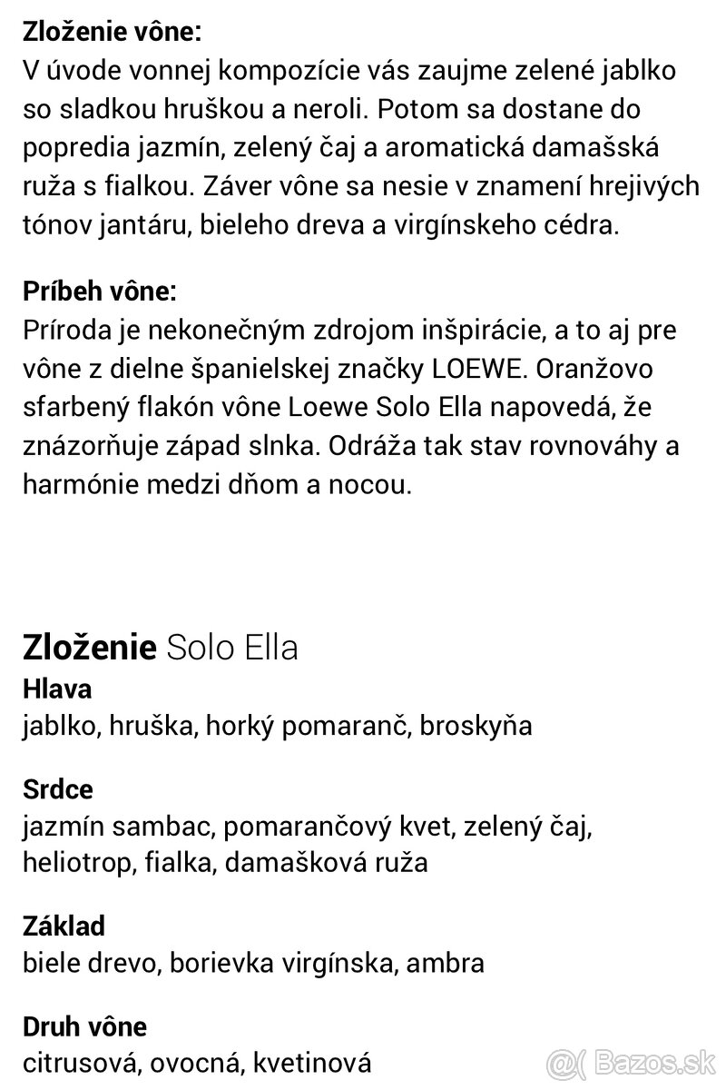 LOEWE PARFÉM SOLO ELLA 50ml - 9