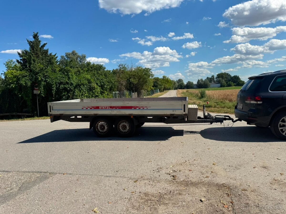 PRÍVESNÝ VOZIK 4,1M ŠÍRKA 1,95M - 9