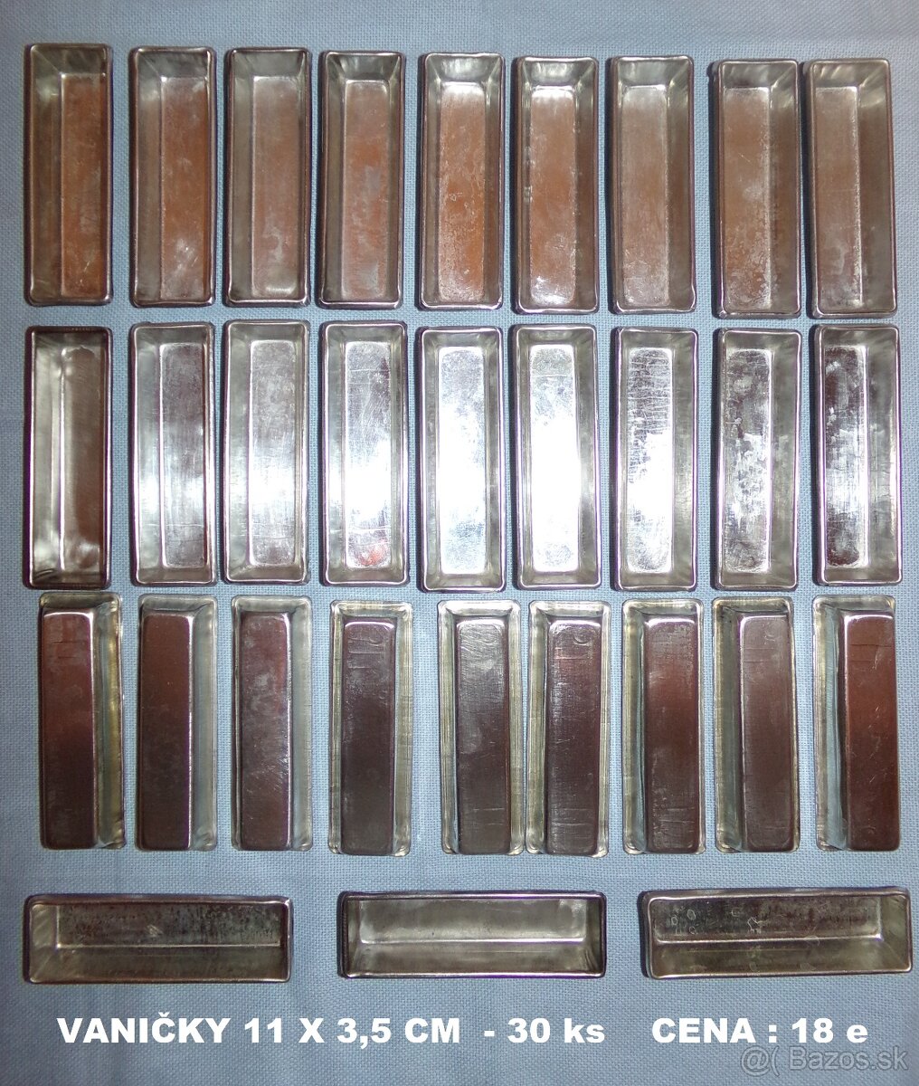 RETRO FORMIČKY, KOŠÍČKY, VANIČKY, ORIEŠKY, VYKRAJOVAČKY - 9