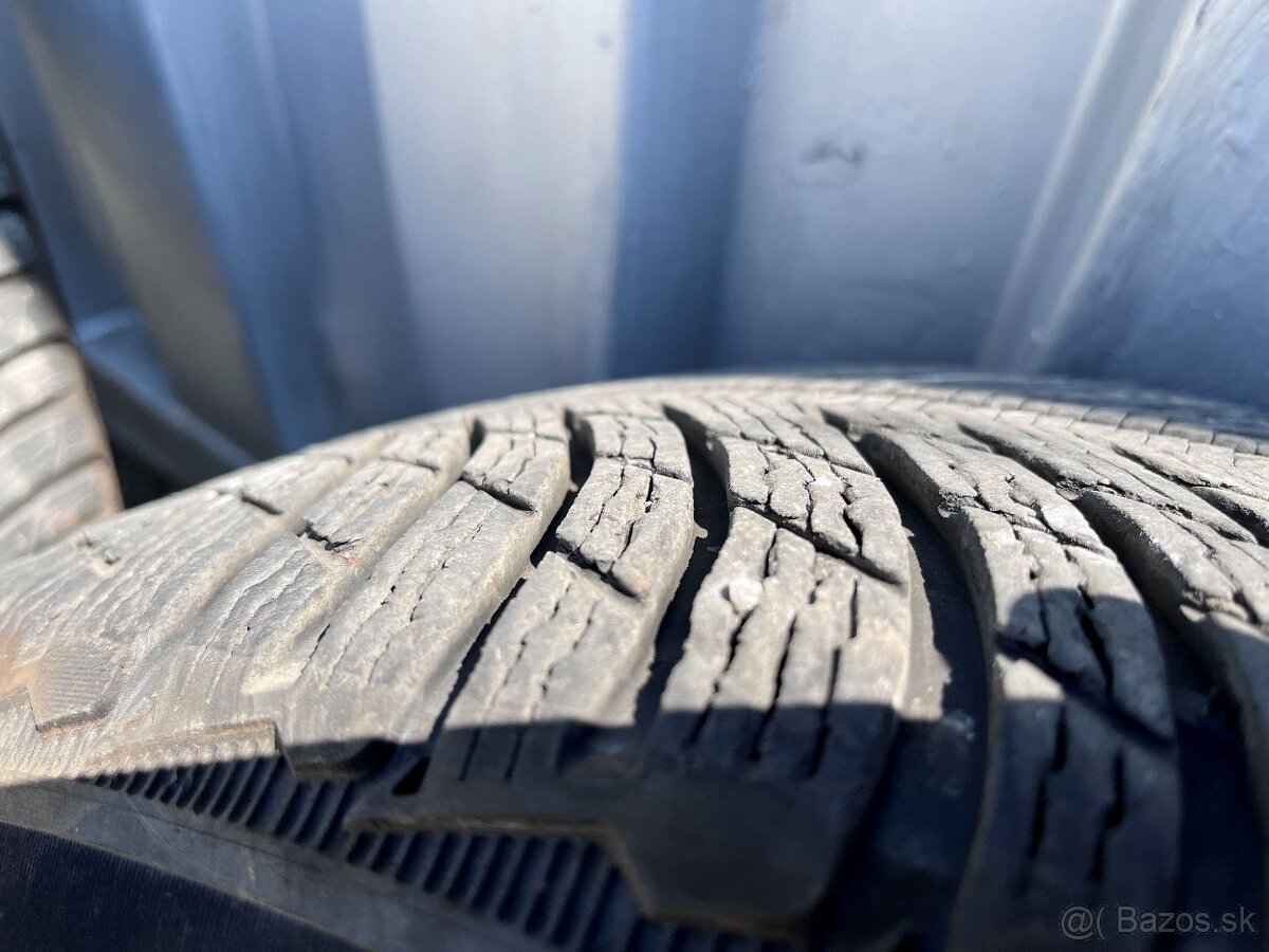 hliníkové disky + zimne pneu VW Touareg 235/65/R17 - 9