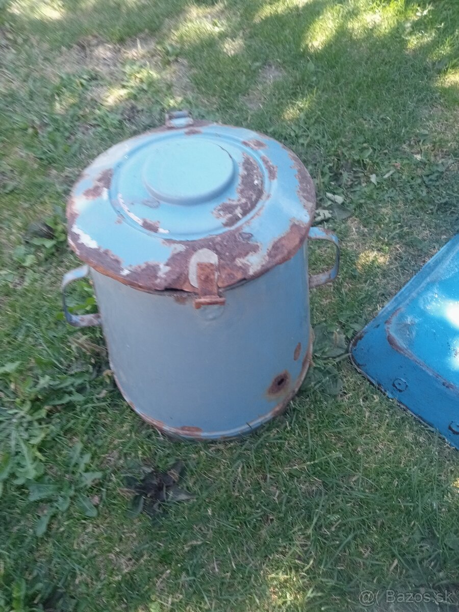 Smalt nádoby.madarske napisy - 9