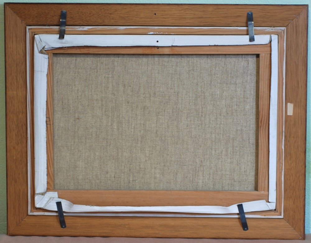 OBRAZ - Olejomaľba - R. Goyard - Výhľad na Seinu - 9