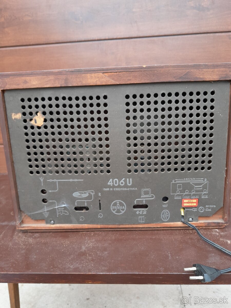 Predám rádio Tesla 406U - 9