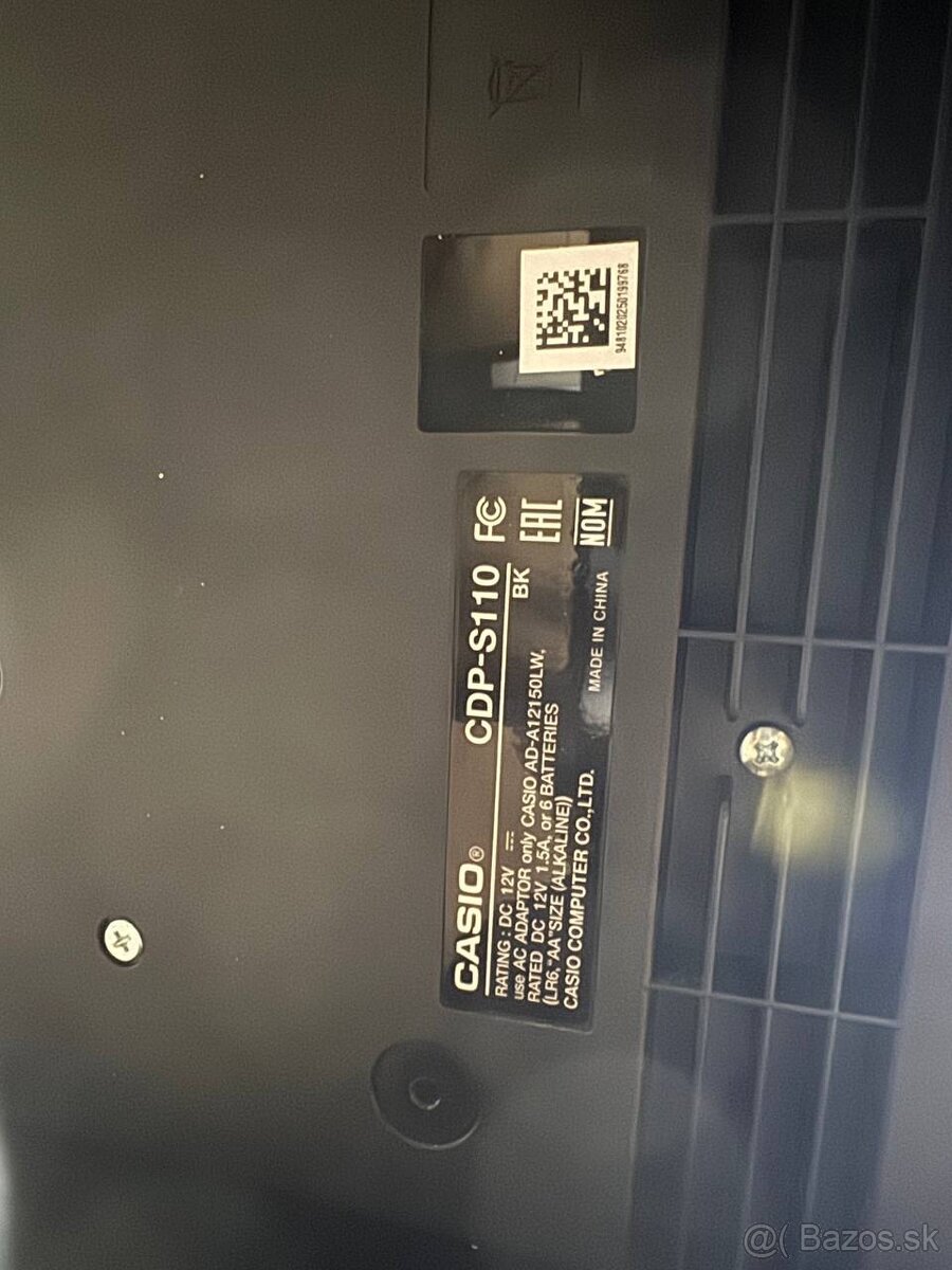 piano Casio CDP-S100 - 9