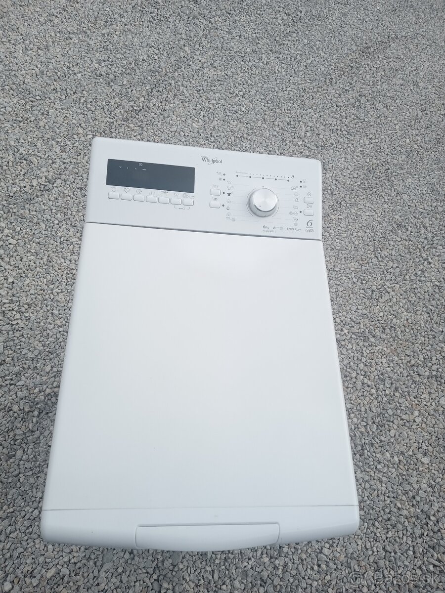 Predám plnefunkčná automatická práčka WHIRLPOOL, A+++, displ - 9