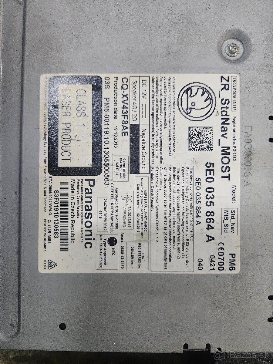 Zvyšne diely Škoda octavia 3 - 9