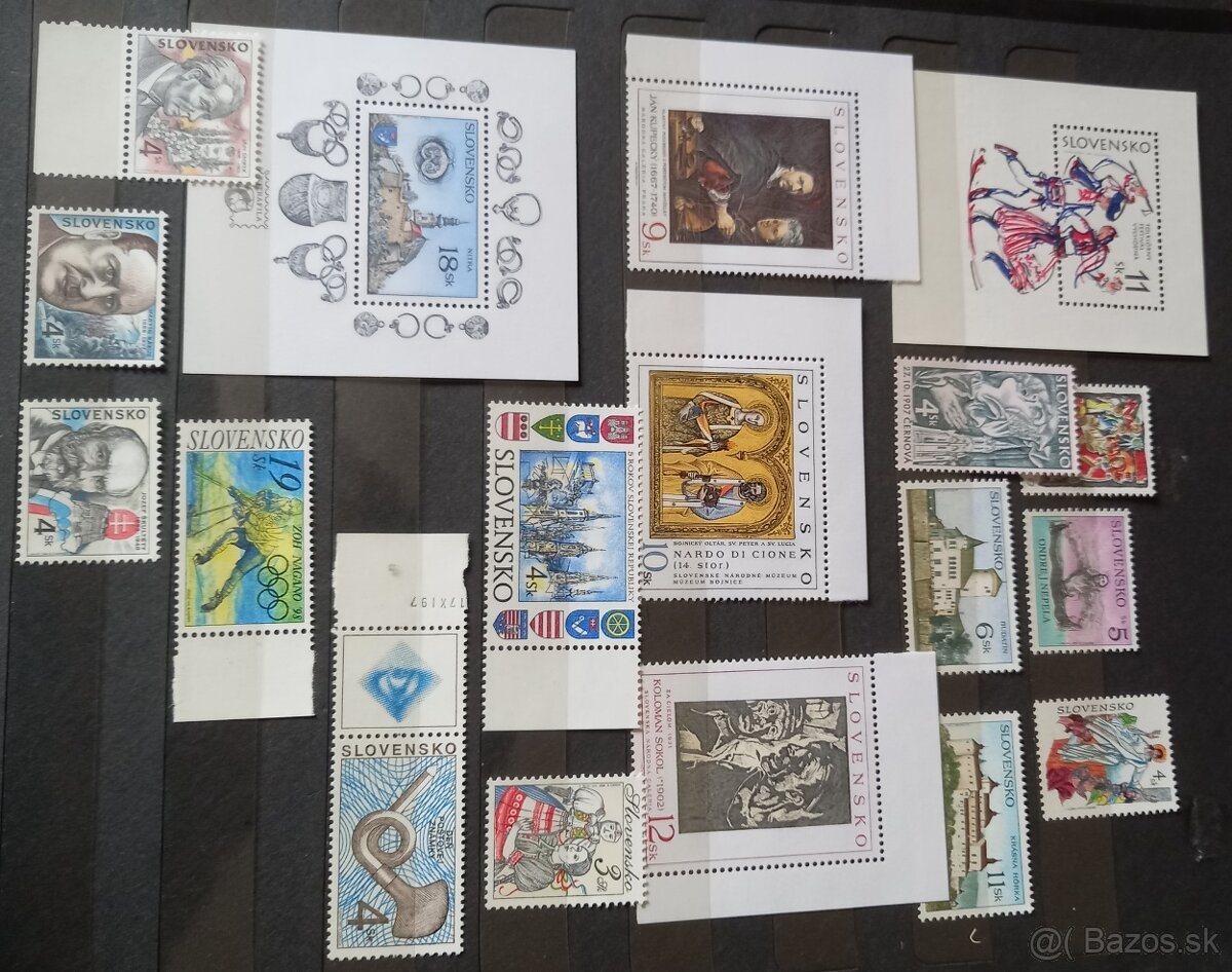 Poštovní známky Slovensko - 9