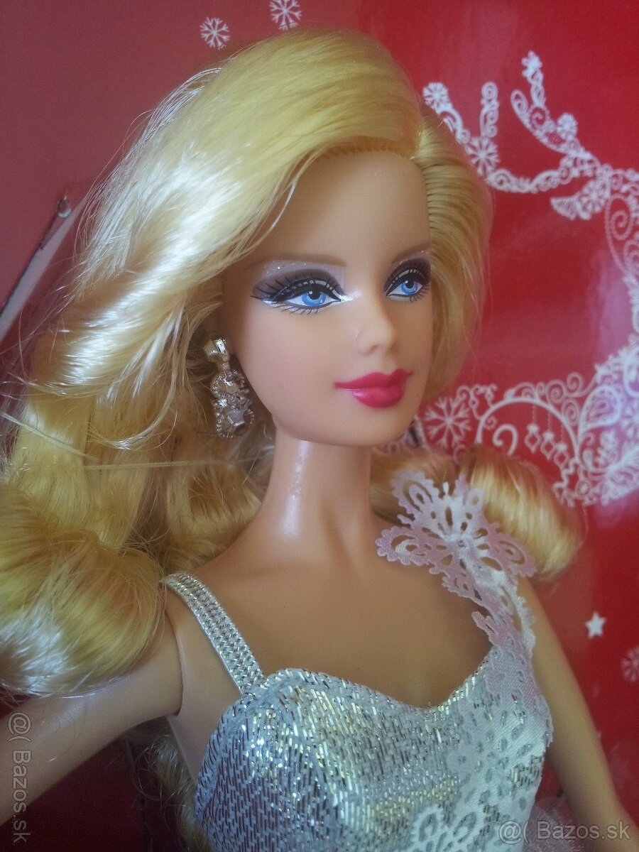 Zberatelska Barbie vianocna - 9