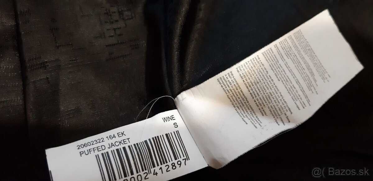 Hrubá zimušná bunda KVL S - 9