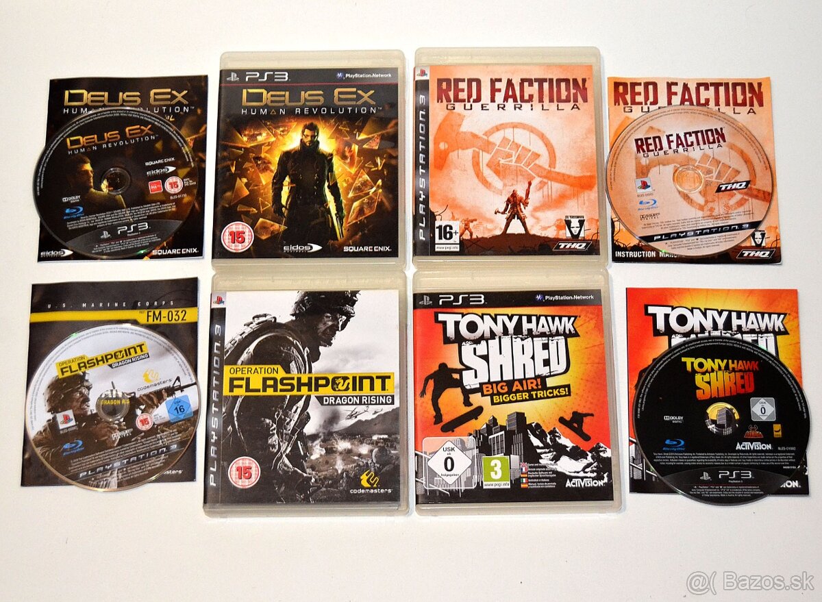 Hry pre PlayStation 3 Batman, Doom, Formula 1, NFS - 9