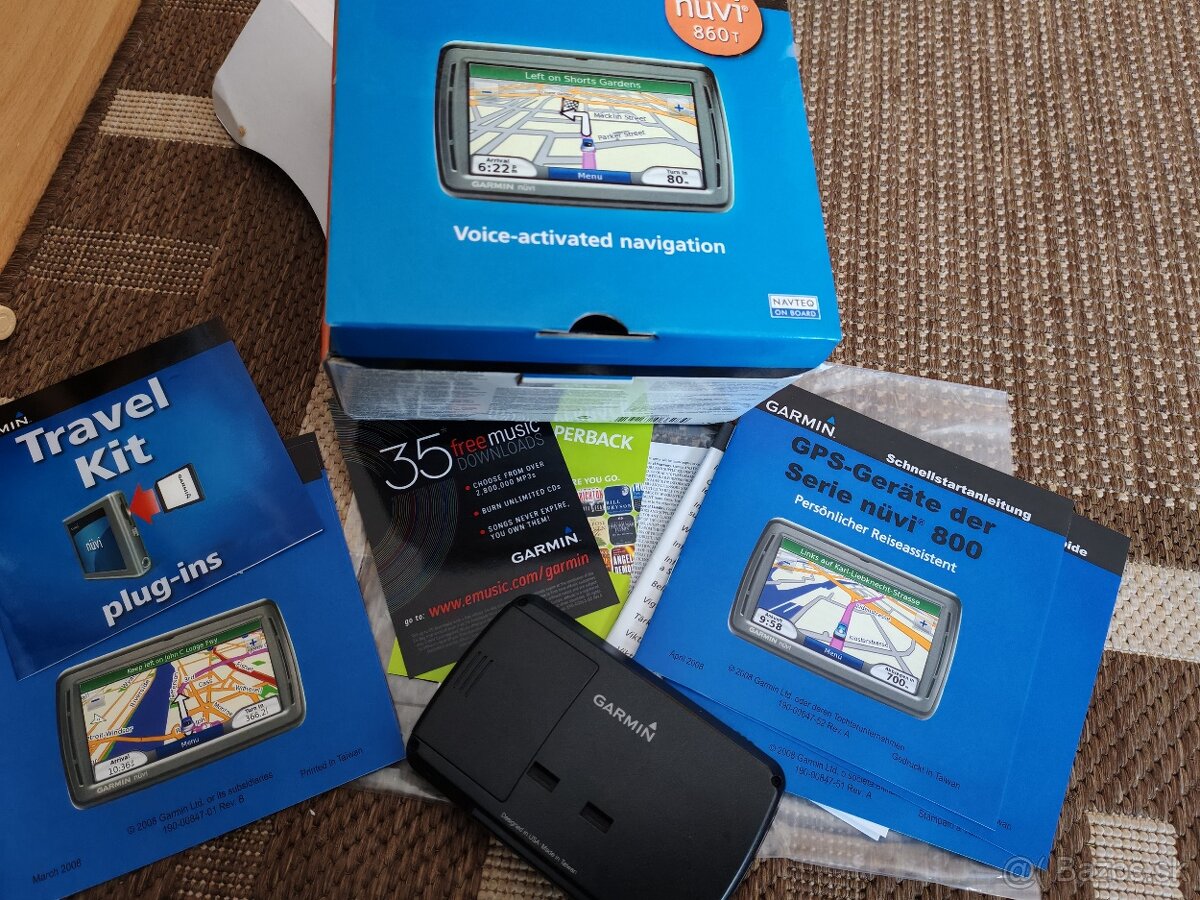 Garmin Nüvi 860T TMC TOP Stav mapy 2025 - 9