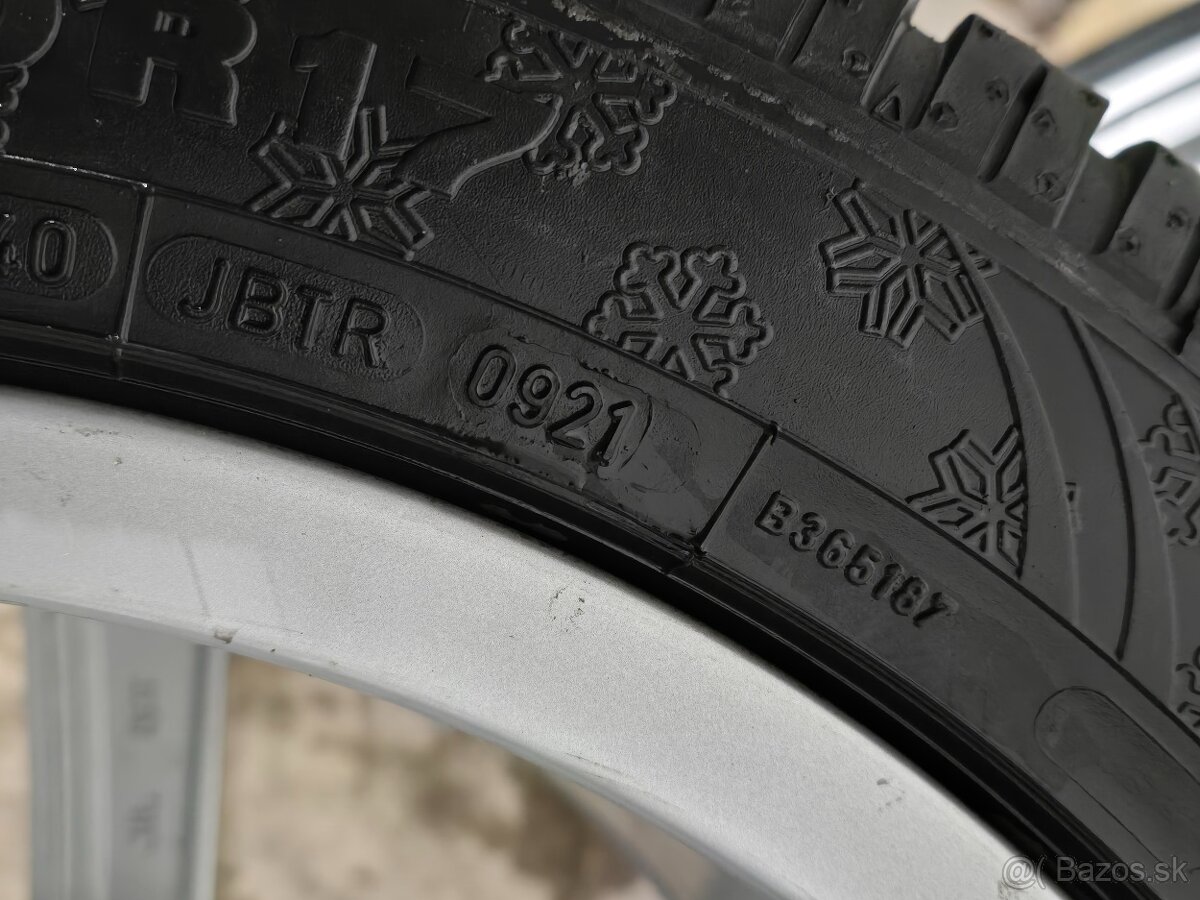 Zimná Sada AUDI A4+Dunlop 225/50 R17 - 9
