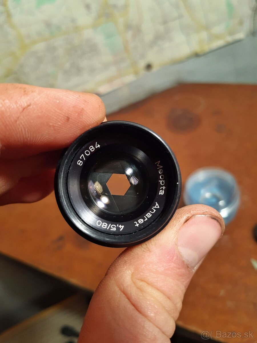 Zvětšovací objektiv Meopta Anaret 4.5/80 pro 6x6 - 9