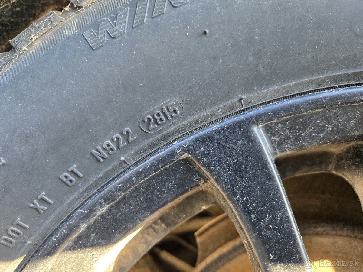 Hliníkové disky 4x108 + zimné pneu 215/55r16 - 9