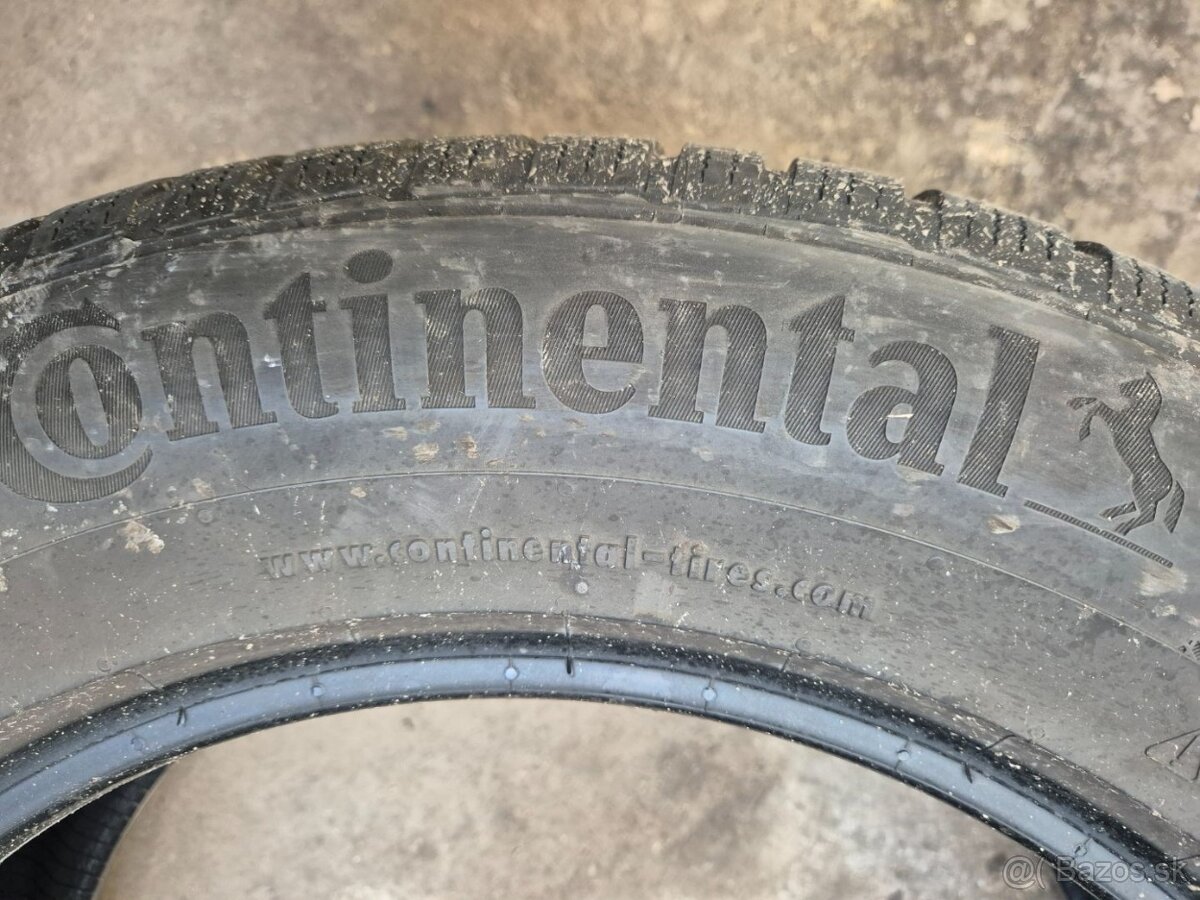 235/60 r17 zimné 4 ks CONTINENTAL dezén 6,3 - 5,7 mm - 9