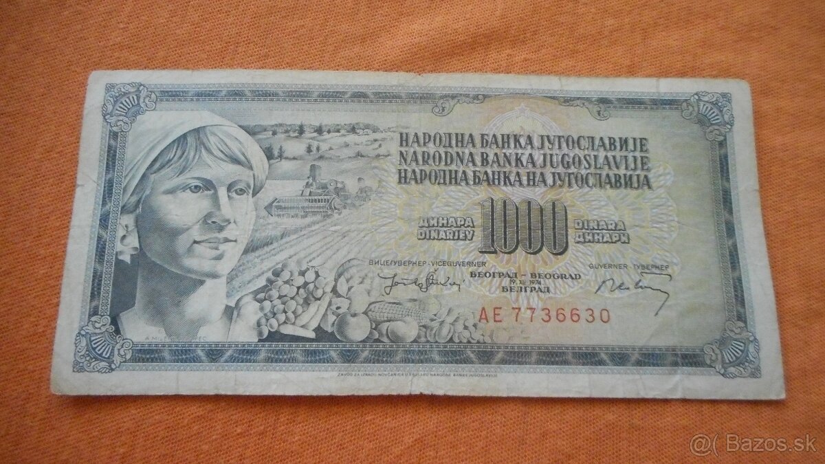 Bankovky - Jugoslavia - 9