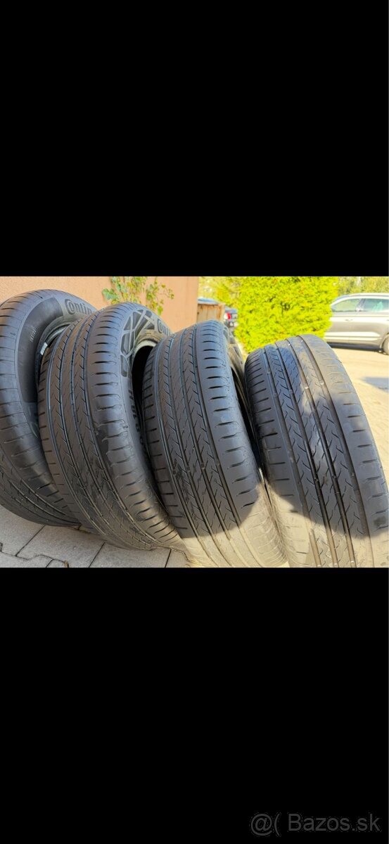 Nové letné Continental 215/60 R18 - 9