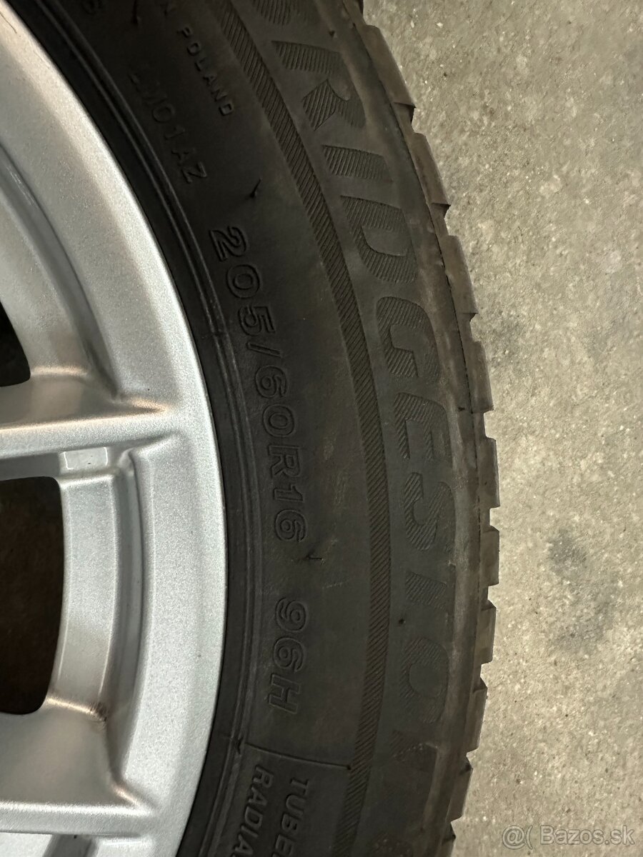 BMW R16 elektróny + 205/60 R16 pneu zimné - 9