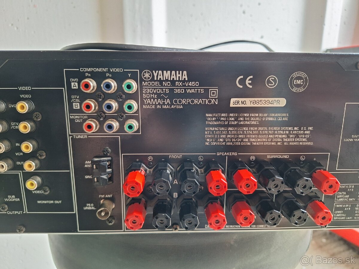 Reciver / Zosilňovač Yamaha - 9