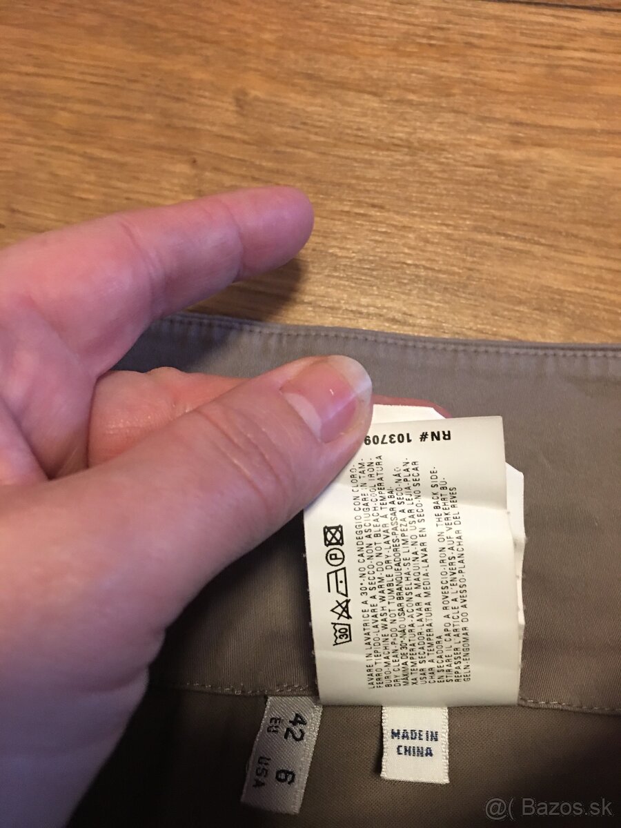 NOVÉ ARMANI originál dámske nohavice L - 9