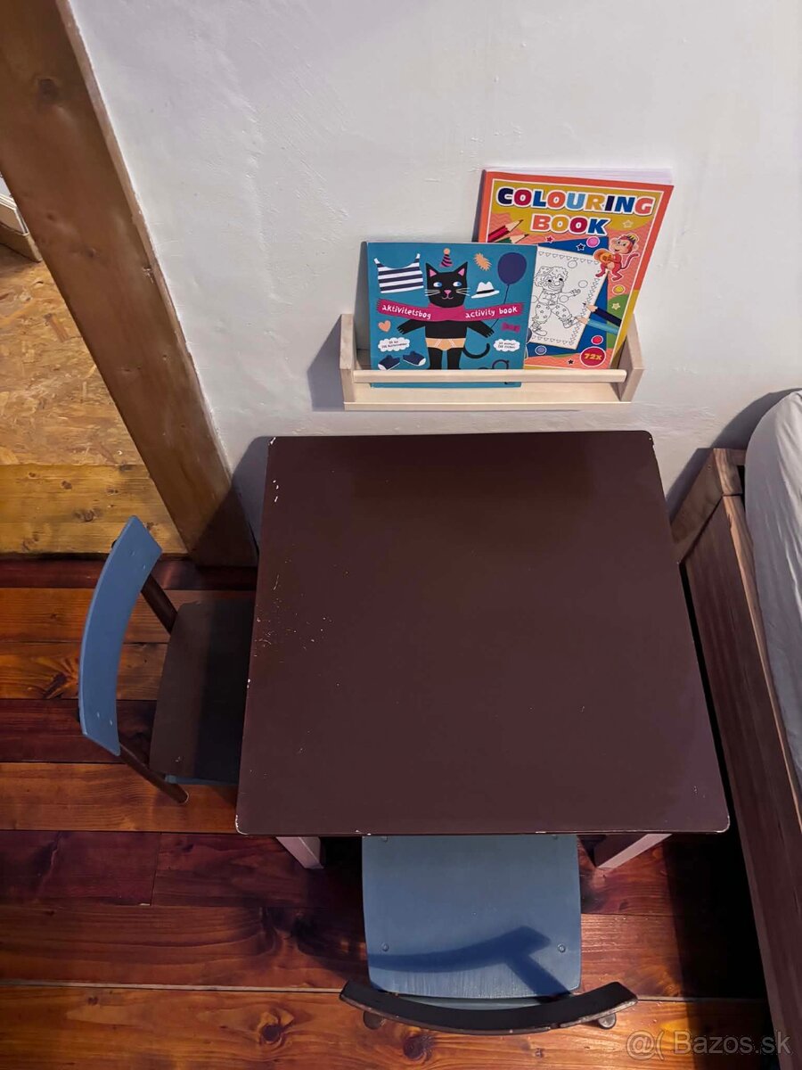 Detský set stôl s dvomi stoličkami - 9