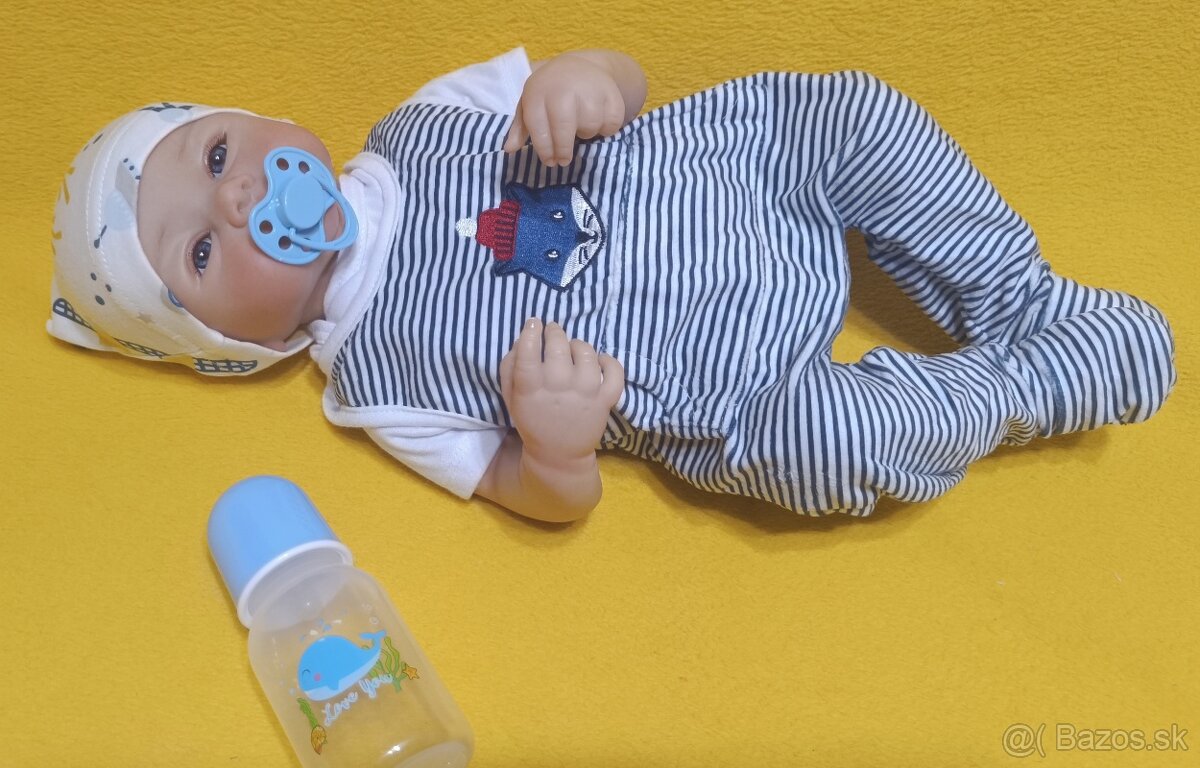 Realistická bábika chlapček Dominik - 9