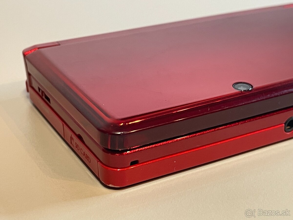 Nintendo 3DS Metallic Red 128 GB CFW Luma - 9