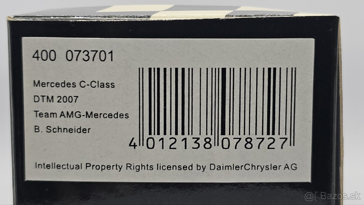 Minichamps Mercedes C-Class DTM 2007 - 9
