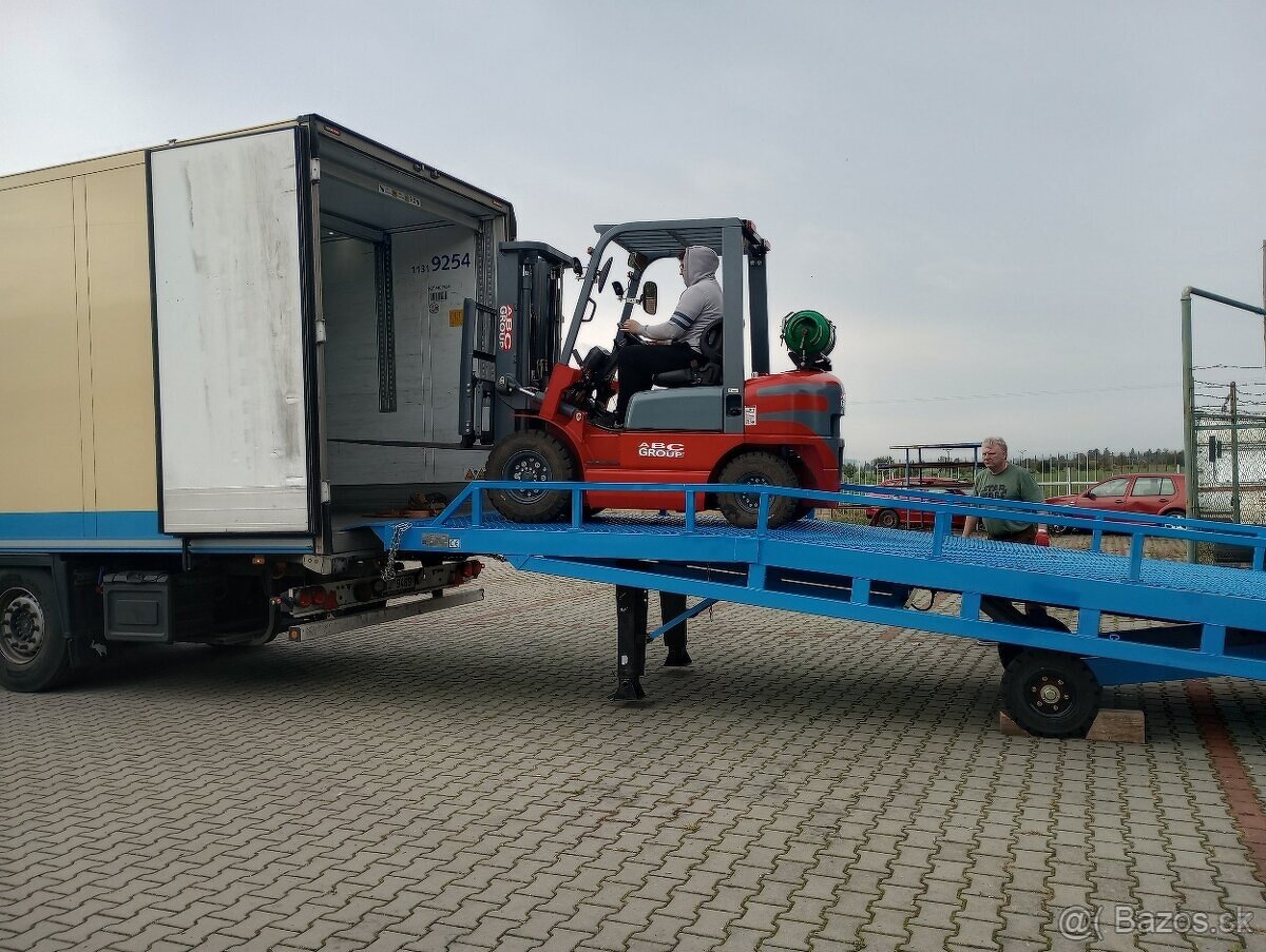 Mobilná nájazdová rampa 8 ton - 9