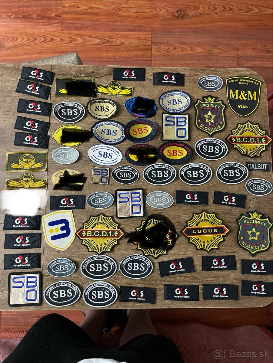 Vojenske Nášivky (a SBS),Vlajočky - 9