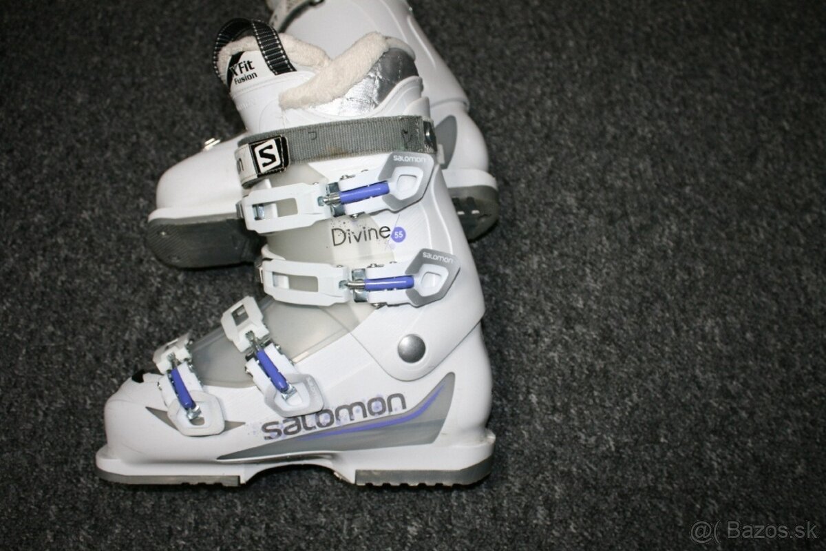 dámske lyže salomon 144 cm , lyžiarky - 9
