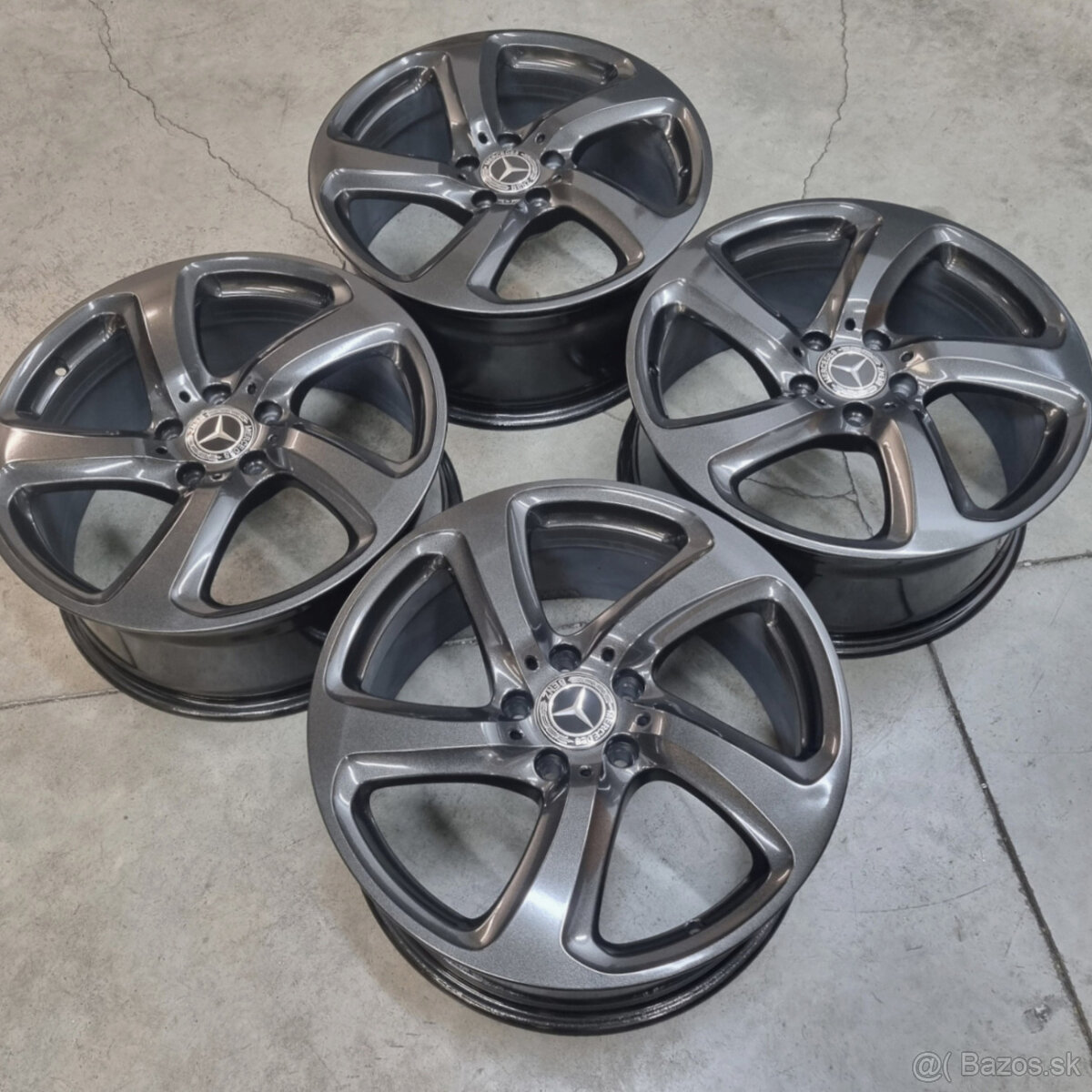 Hliníkové disky 5x112 R18 8J ET43 - 9