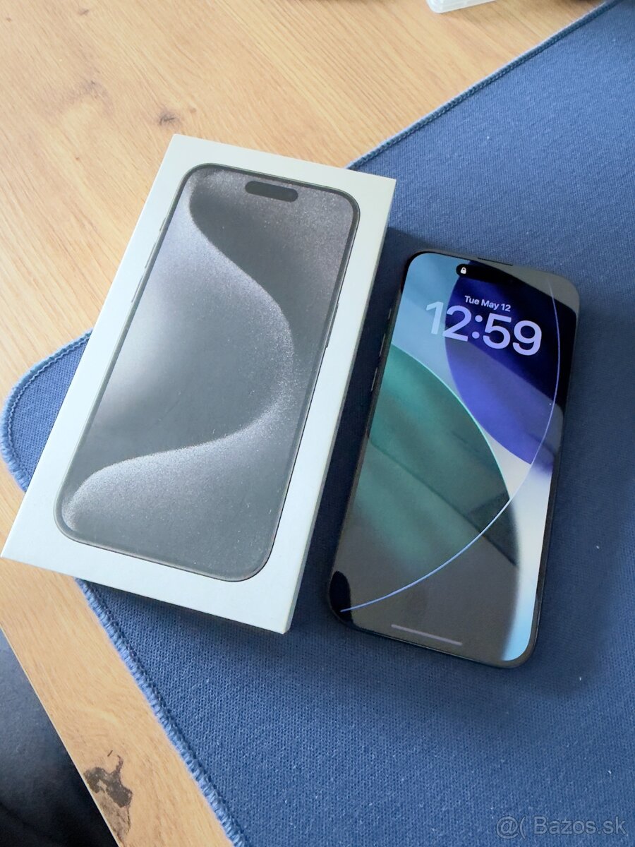 Predám úplne NOVÝ iPhone 15 Pro - 256GB - 9