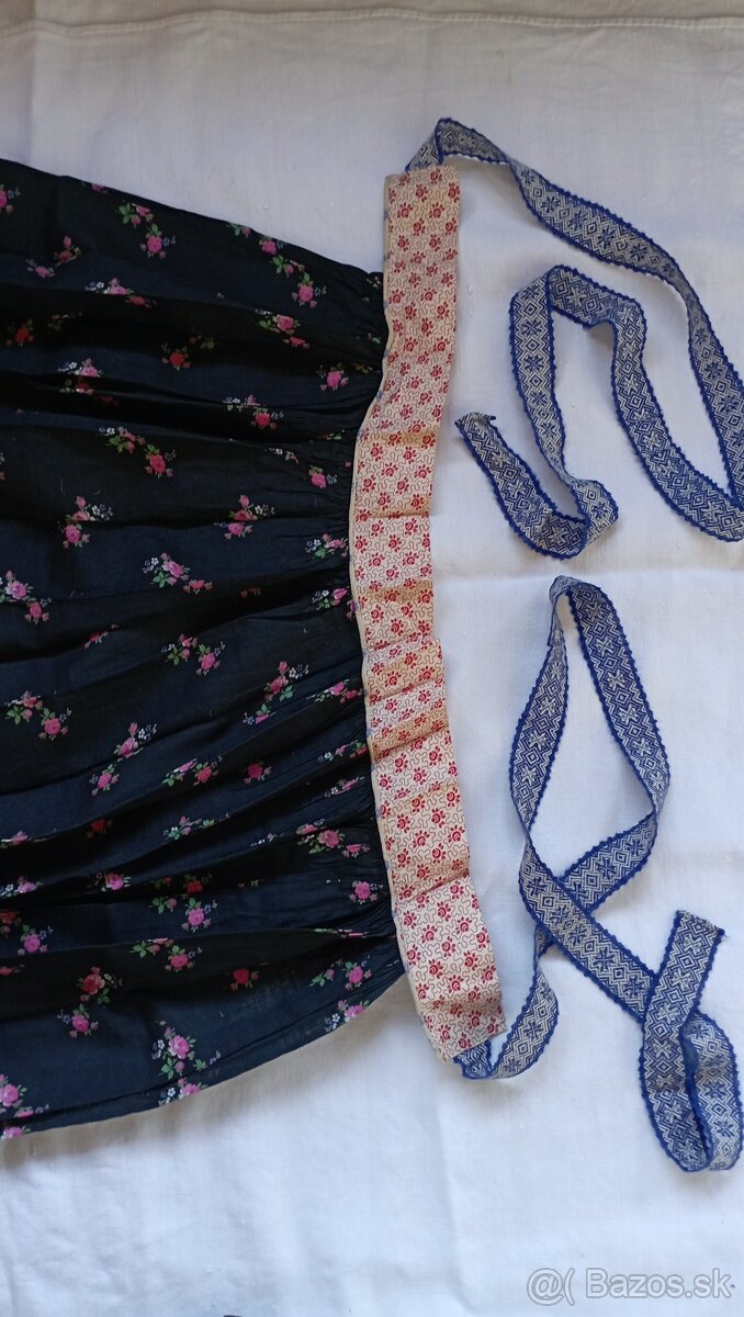 Krojové zástery... súčasť kroja - 9