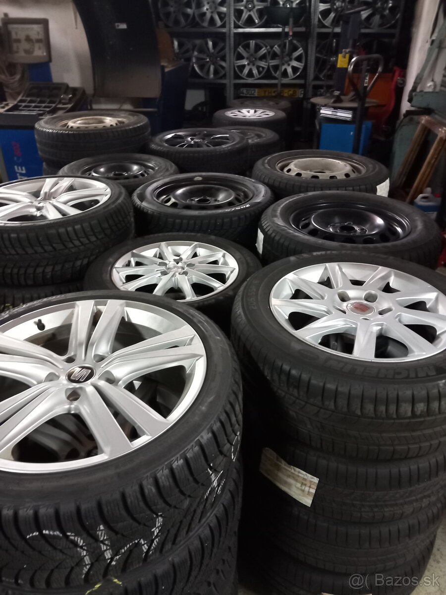 ZIMNE PNEUMATIKY- 205/65/16 C- AKO NOVE NA DODAVKU. - 9