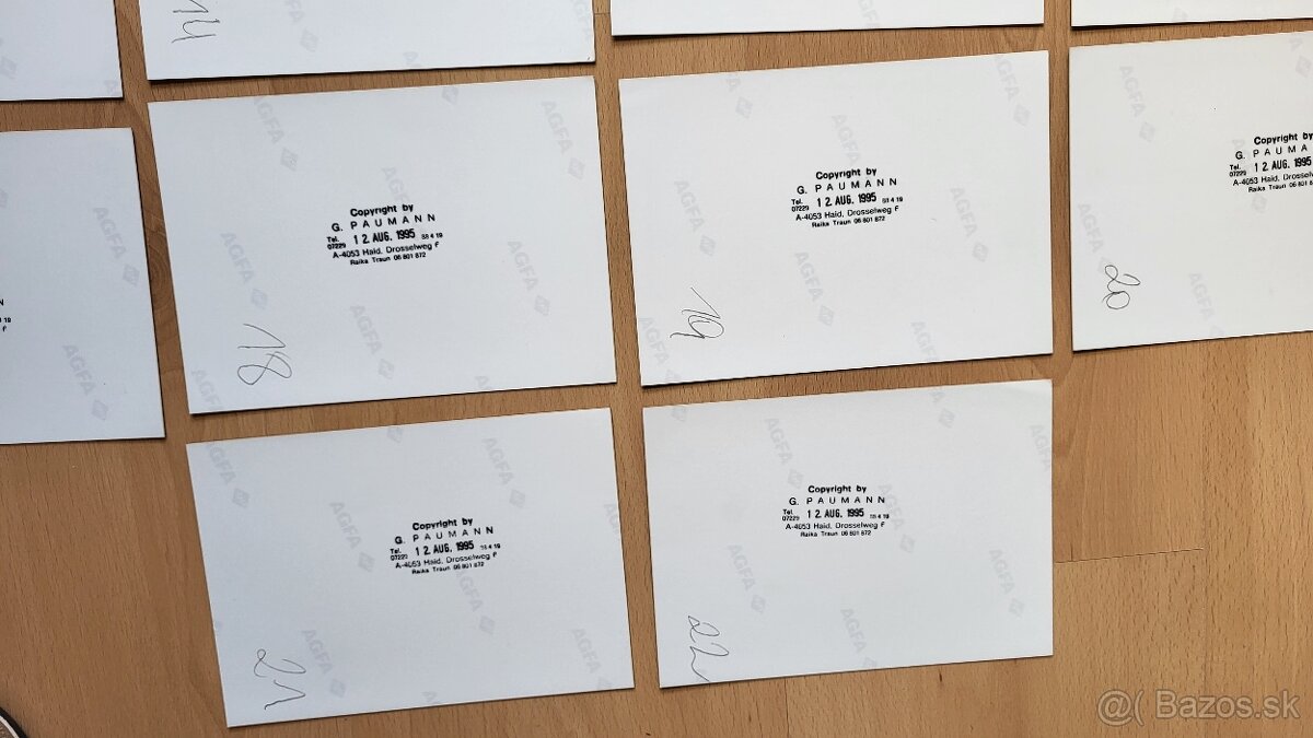 Oldtimer GP 95 Nürburgring tiskové barevné fotografie nehod - 9