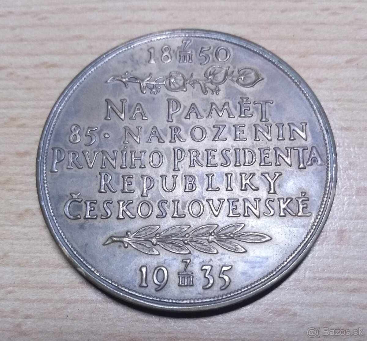 Medaile T.G.Masaryka 1930, 1935 a 1937 - 9