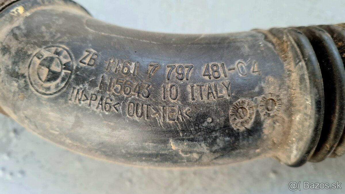 HADICA z intercoolera do sania BMW E90 E91 E87 318 320 118 - 9