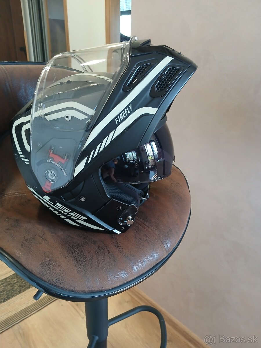 Vyklopne motohelmy LS2 Metro Firefly - 9
