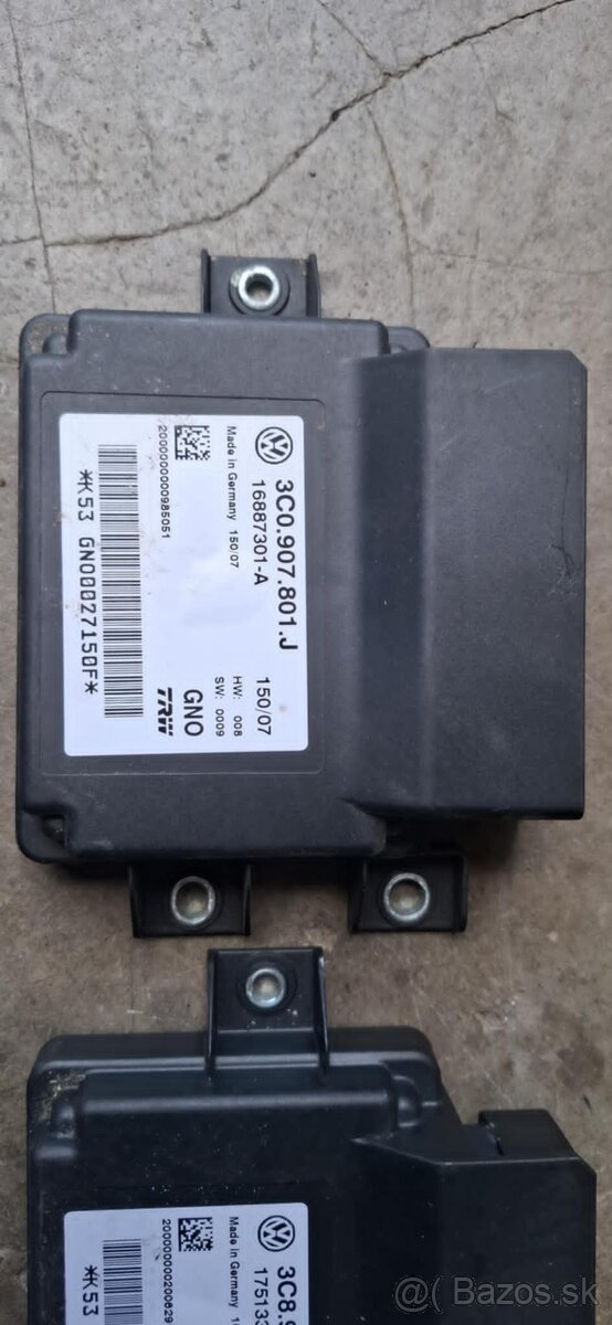 Riadiace jednotky parkovacej brzdy VW Passat B6 - 9