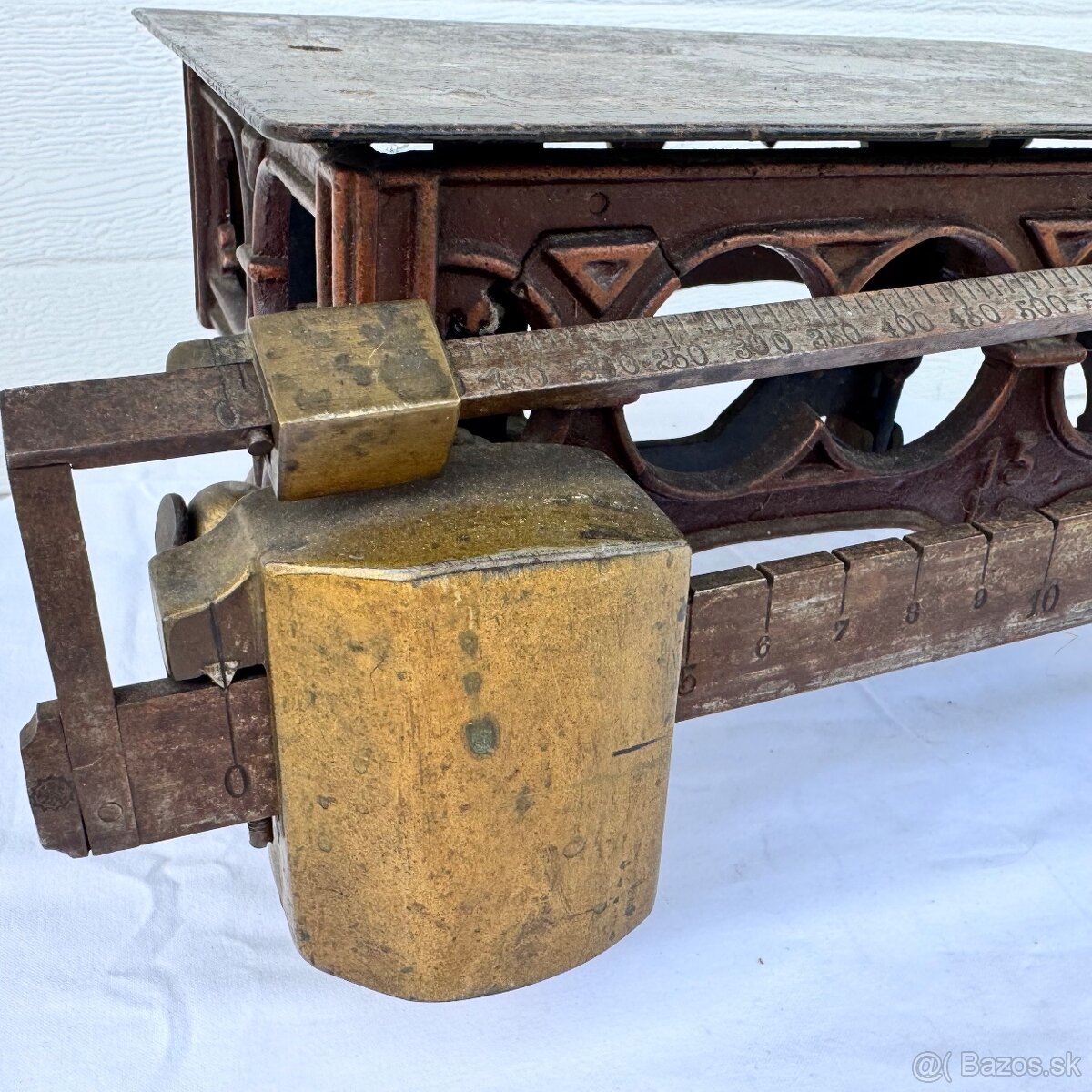 Muzejní váha pro miminka do 15 kg top kus do sbírky - 9