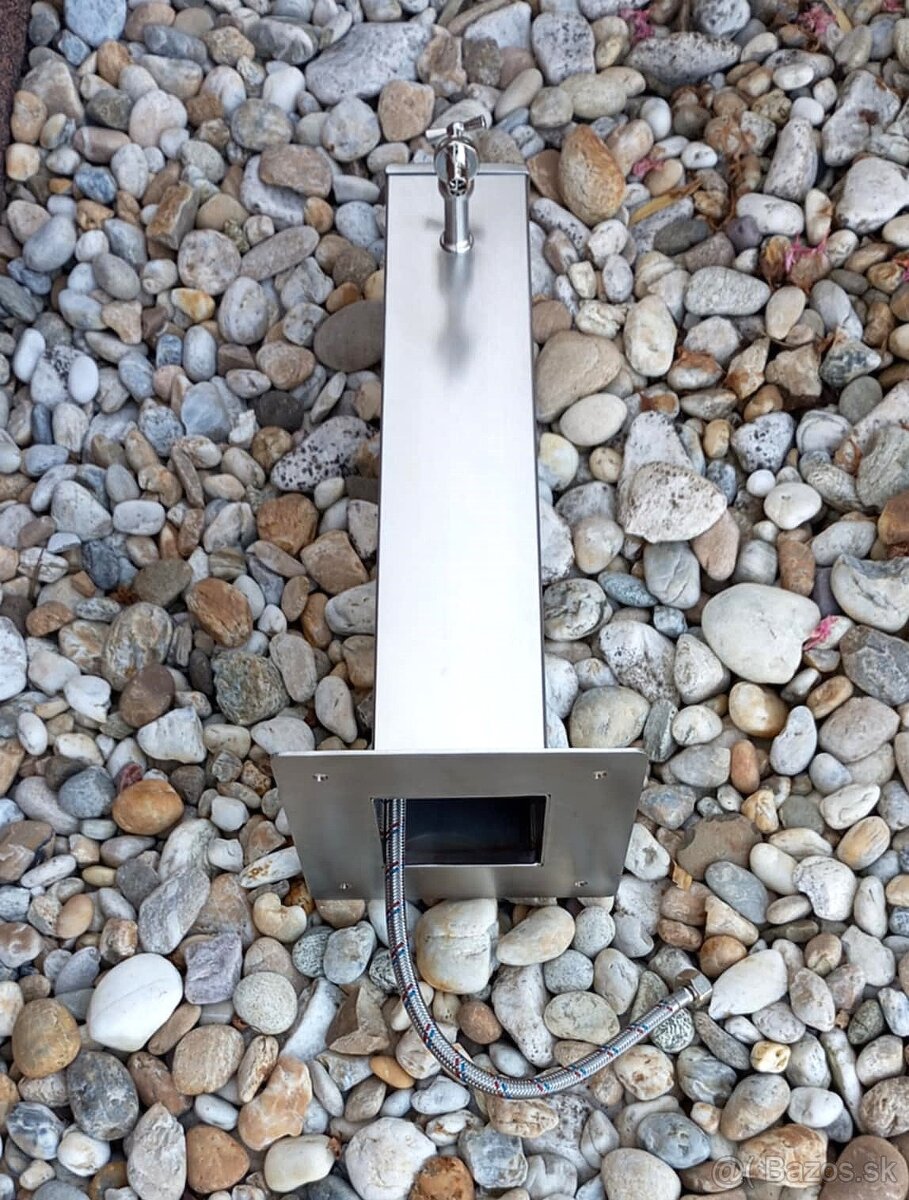 Nerezový záhradný stĺpik na vodu P&N 100-10R - 9