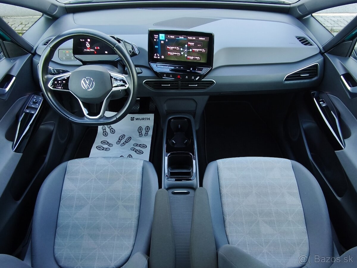 Volkswagen ID.3 Pro Performance 58kWh Modrá - 9