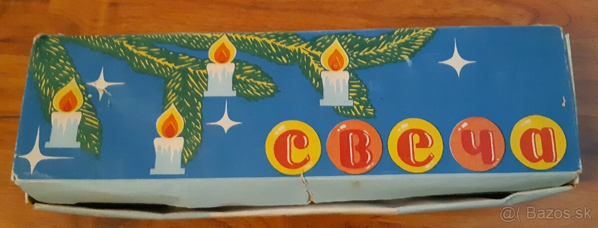 Retro Vianočné ozdoby a svetielka - 9