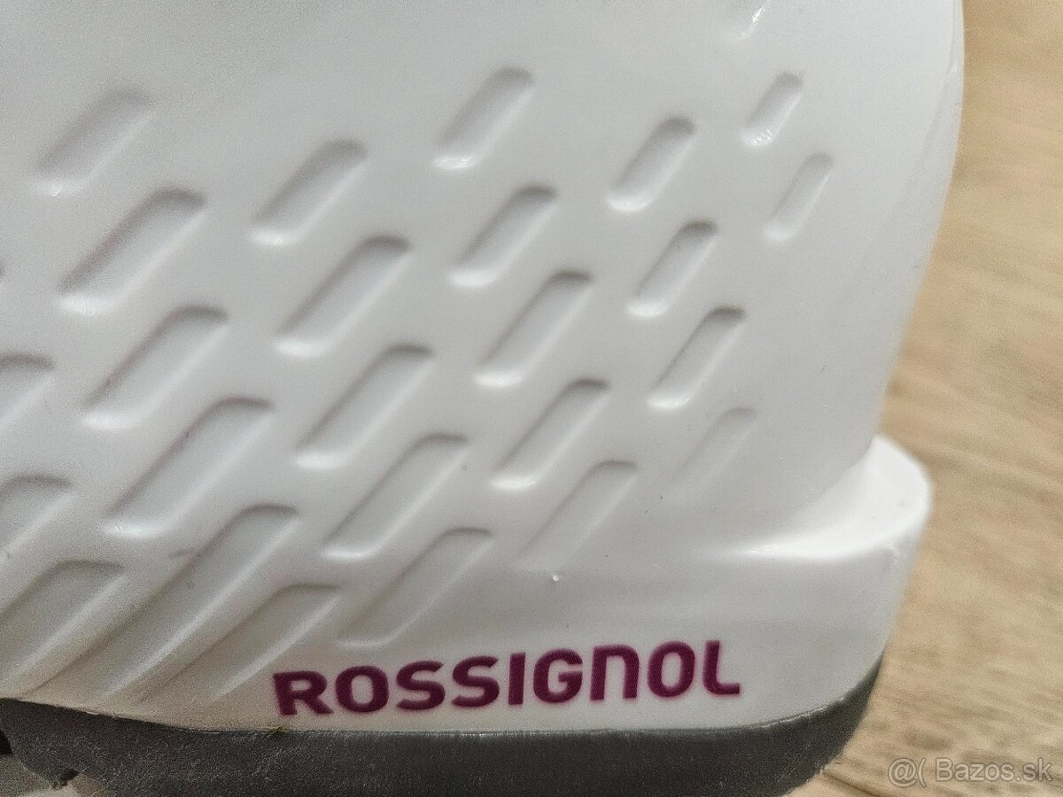 2025 Biele Detské Dievčenské Lyžiarky Rossignol COMP 4 - 9