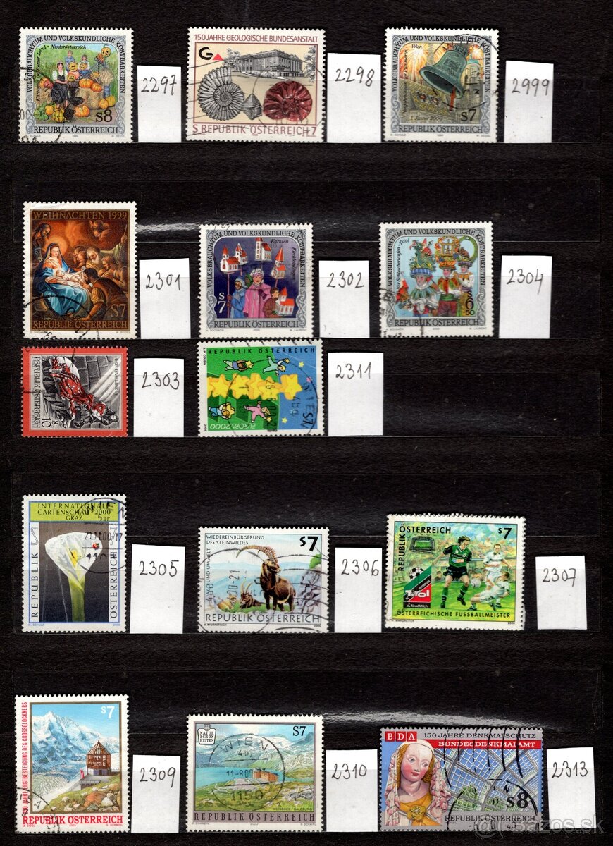 B Rakúsko (à 0,10 €) - 9